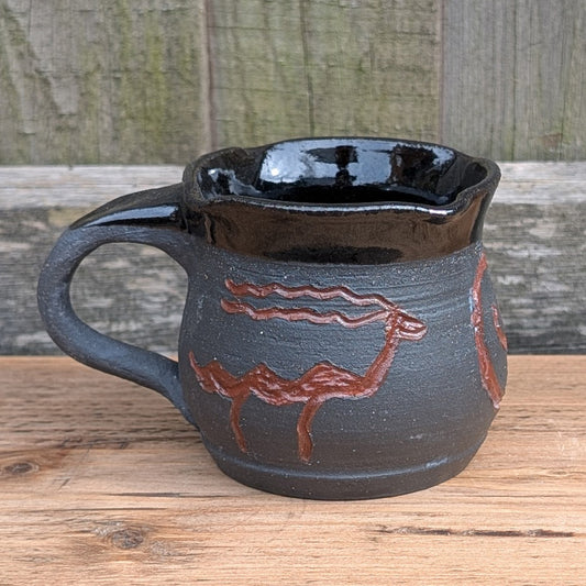 Mug - Petroglyph - Black