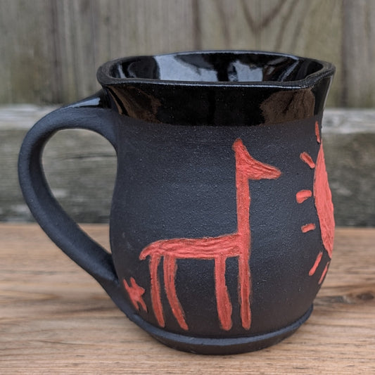 Medium Mug - Petroglyph 2