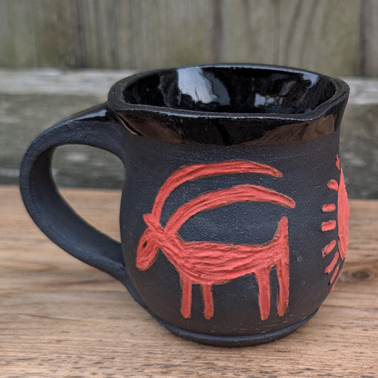 Medium Mug - Petroglyph 3