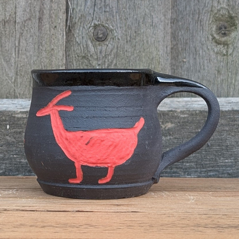 Mug - Petroglyph - Black