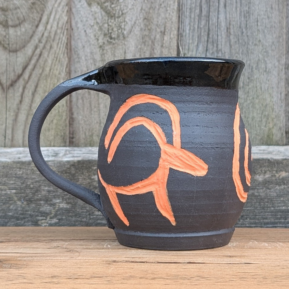 Mug - Petroglyph - Black - Seconds