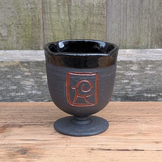 Goblet - Petroglyph - Black