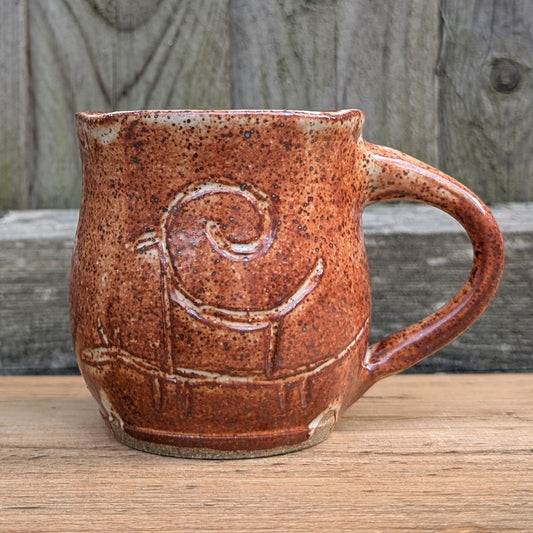 Mug - Petroglyph 8 - Shino