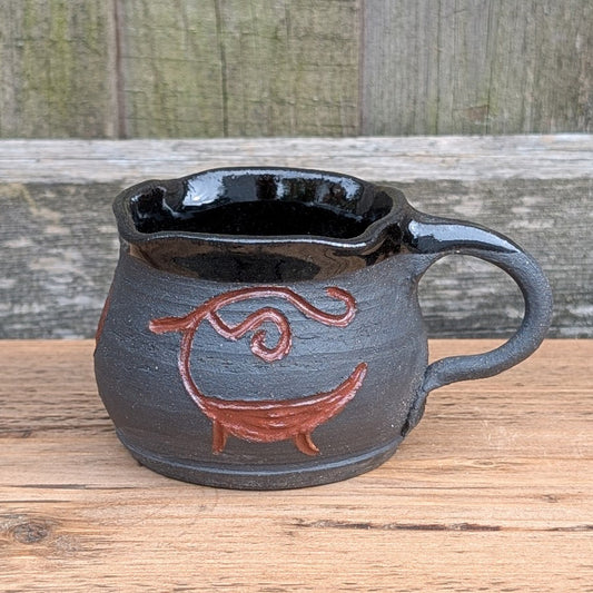 Mug - Petroglyph - Black