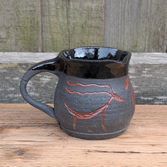 Mug - Petroglyph - Black