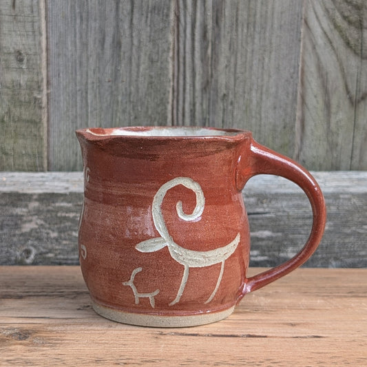Mug - Petroglyph - Red