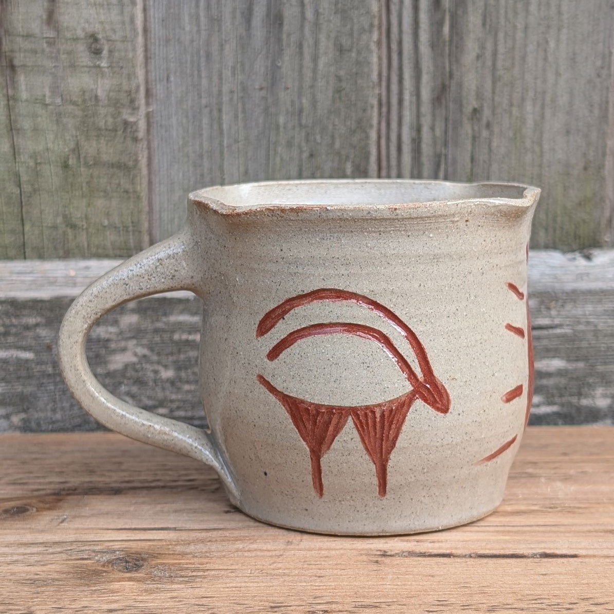 Mug - Petroglyph - Red
