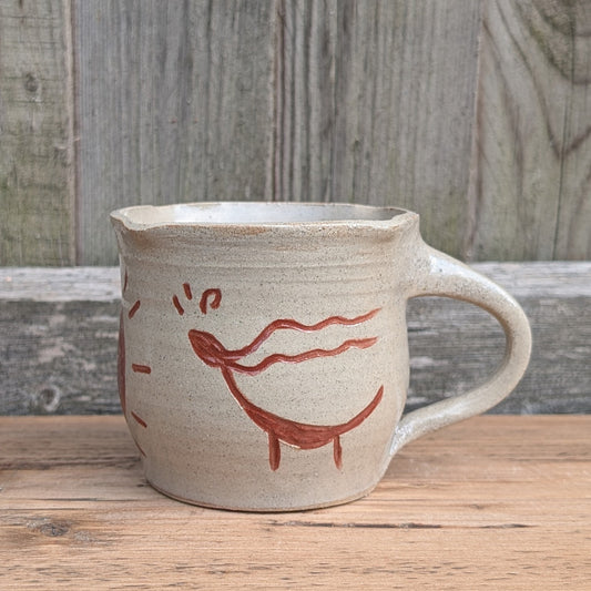 Mug - Petroglyph - Red