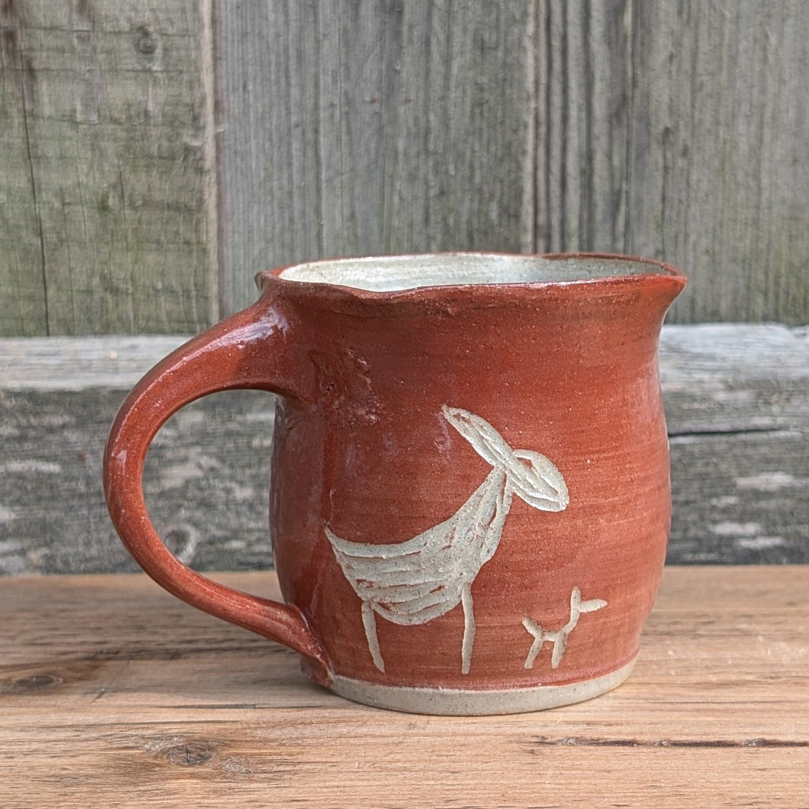 Mug - Petroglyph - Red