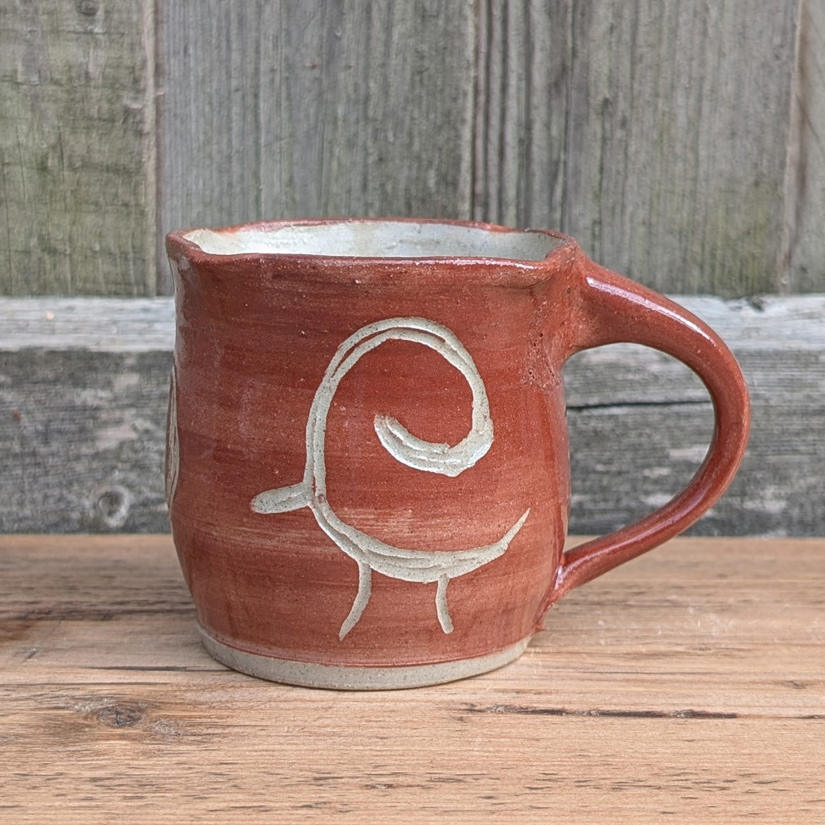 Mug - Petroglyph - Red