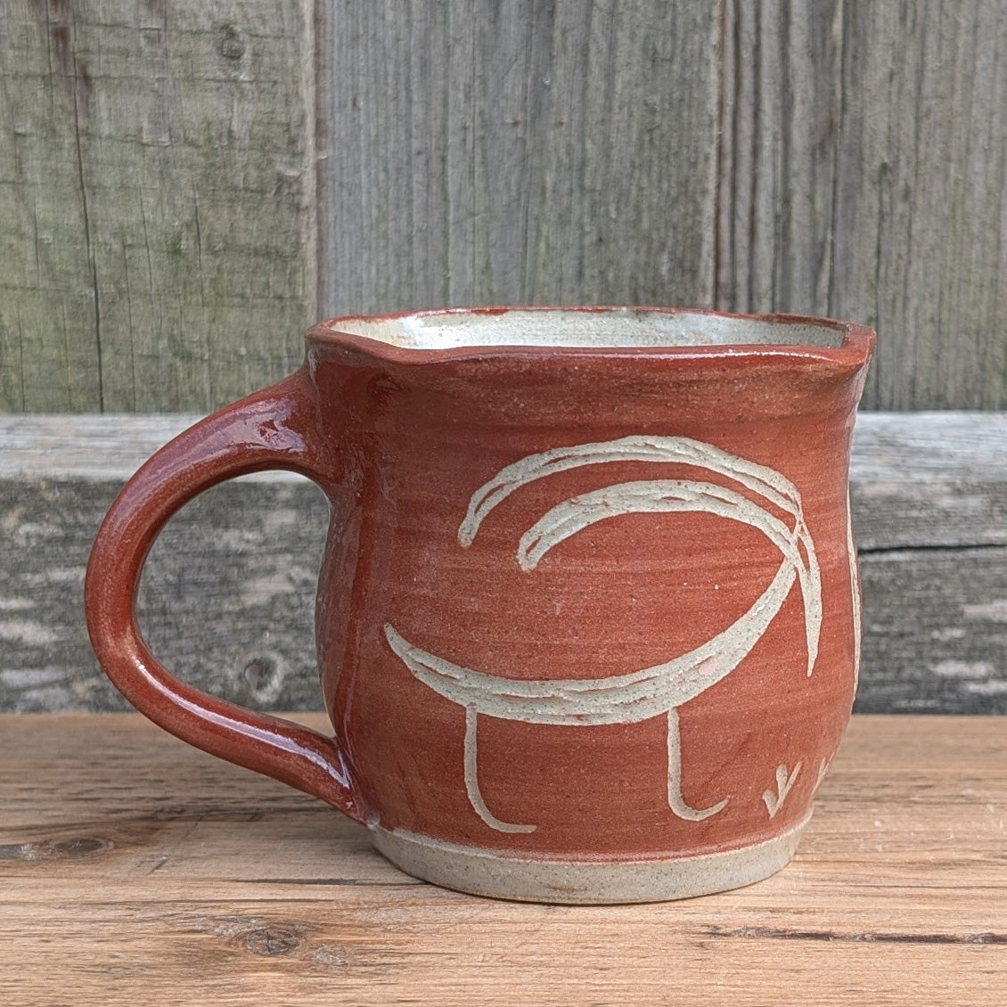 Mug - Petroglyph - Red