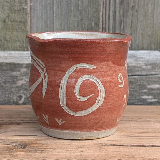 Mug - Petroglyph - Red