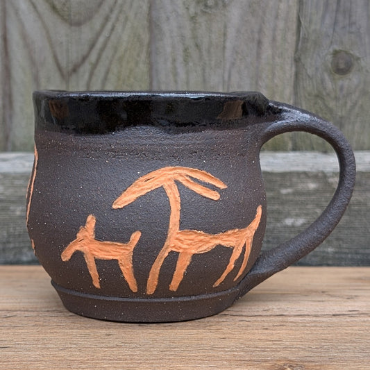Mug - Petroglyph 16 - Black