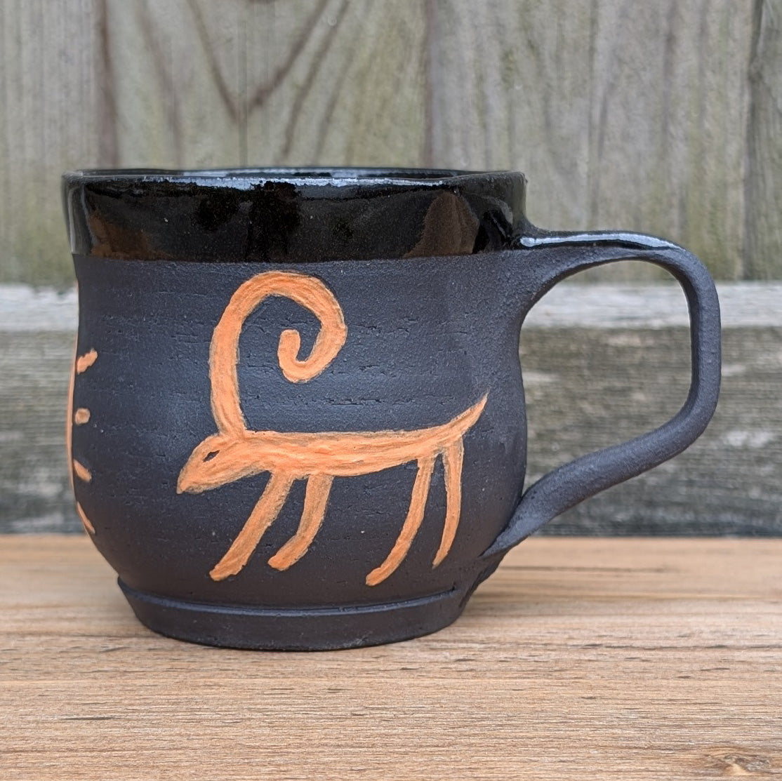 Mug - Petroglyph 14 - Black