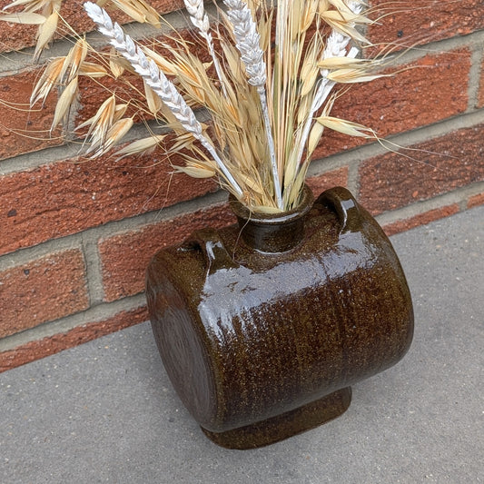 Barrel Flask - Brown