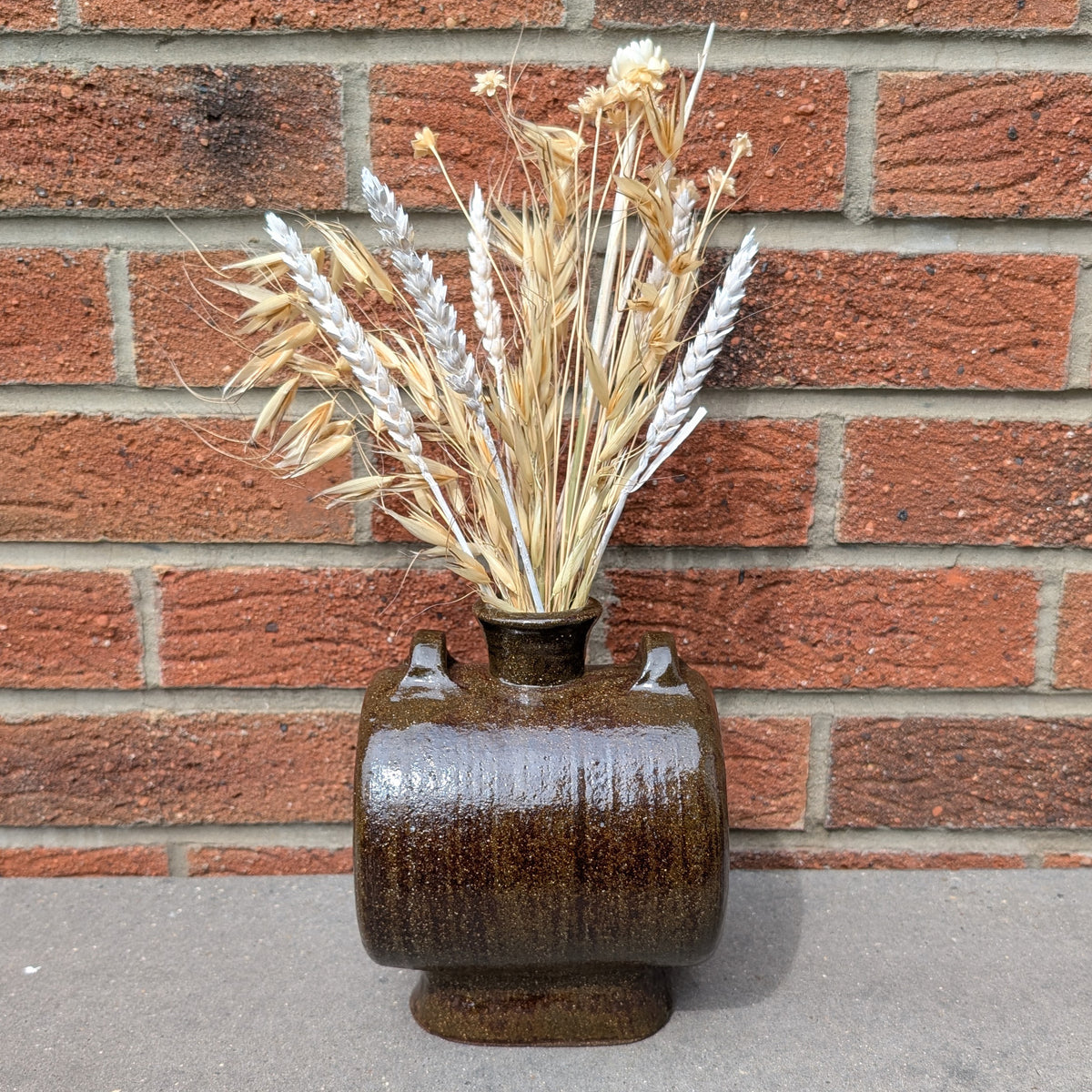 Barrel Flask - Brown