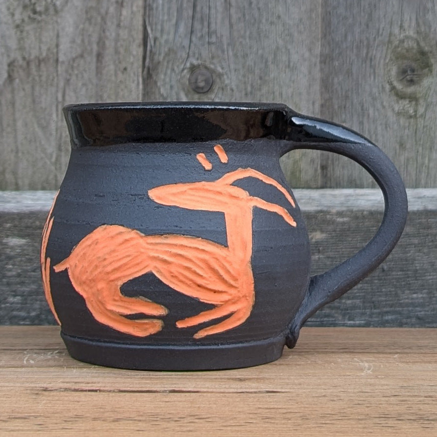 Mug - Petroglyph - Black