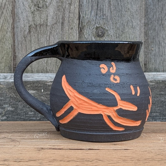 Mug - Petroglyph - Black