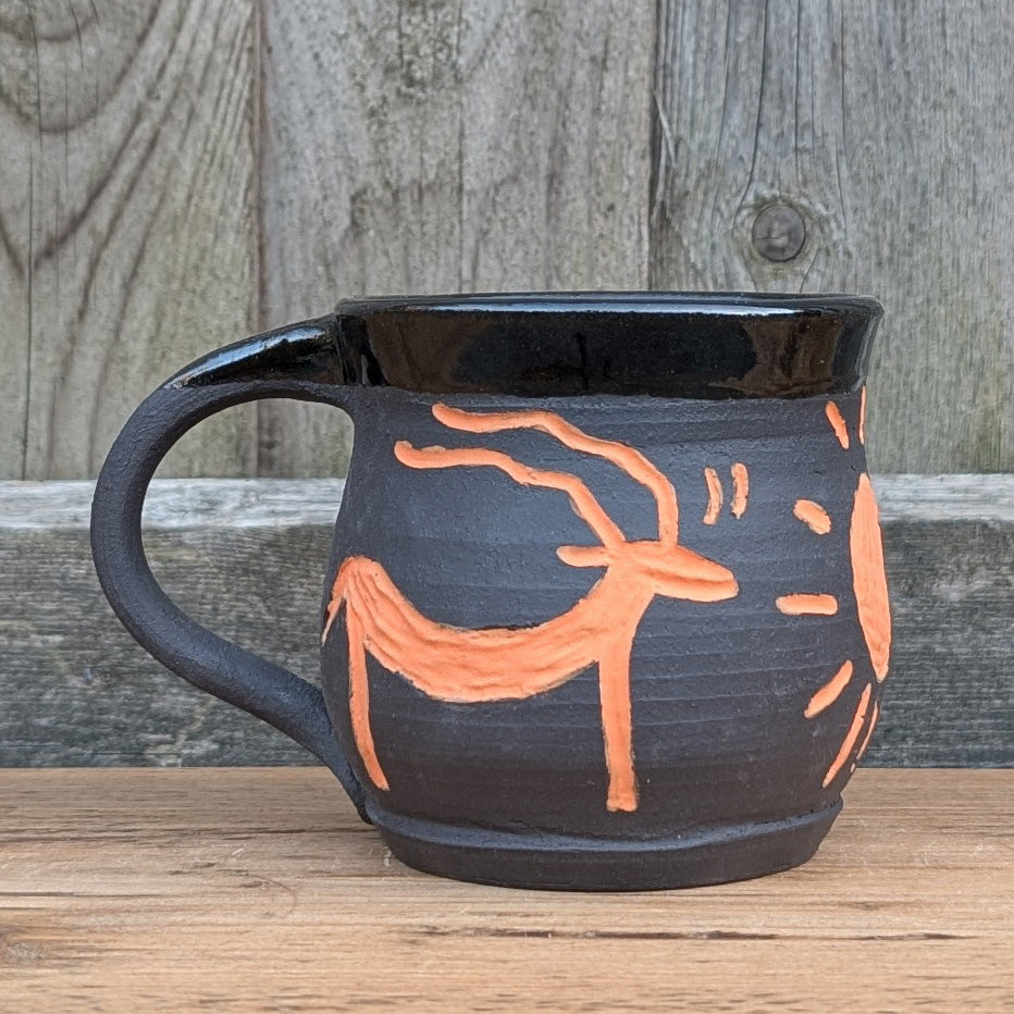Mug - Petroglyph - Black - Seconds