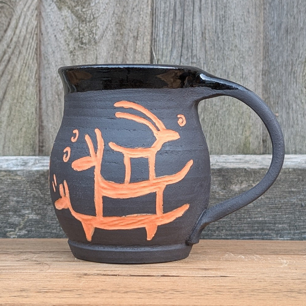 Mug - Petroglyph - Black - Seconds